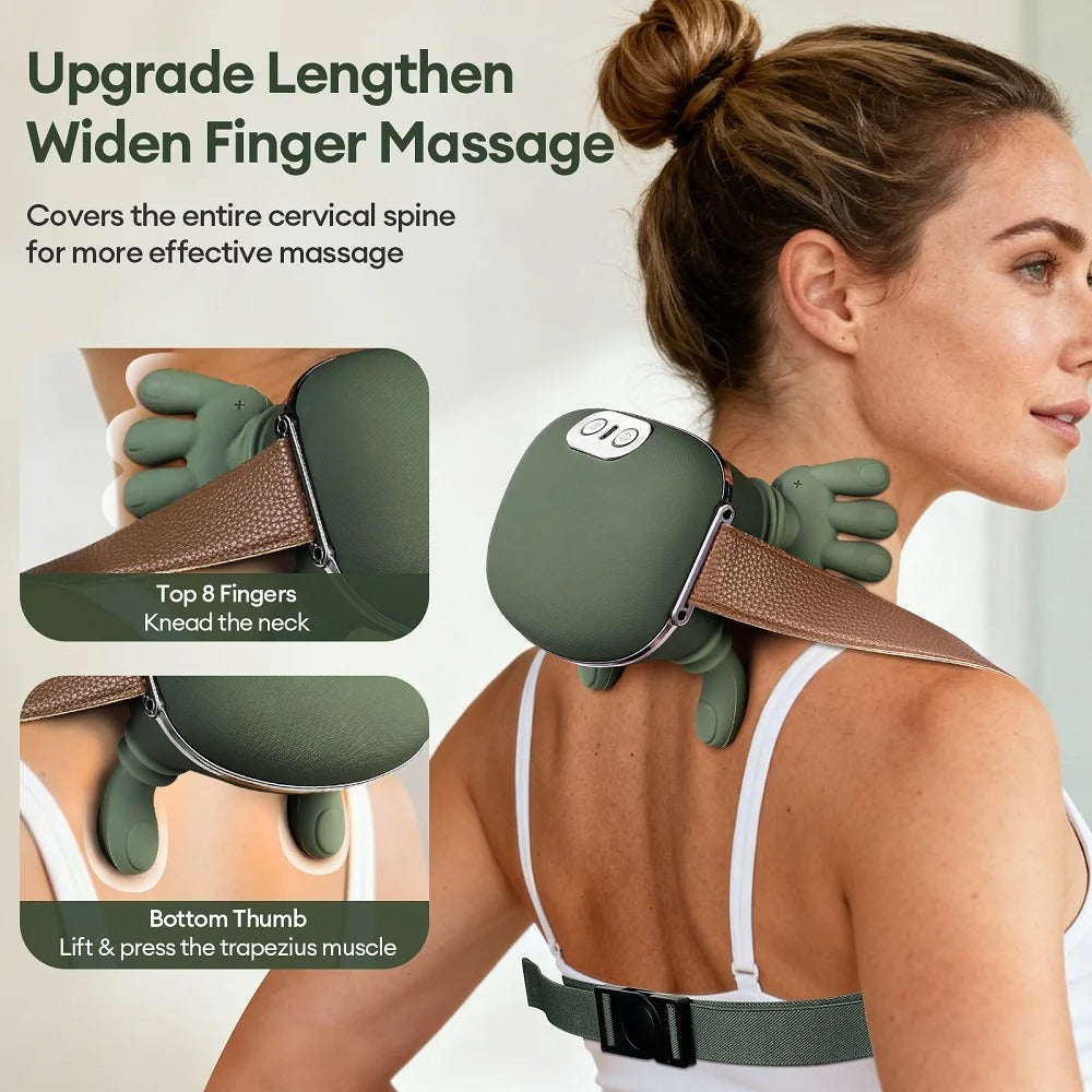 Neck & Shoulder Massager — Wireless 4D Kneading Shawl