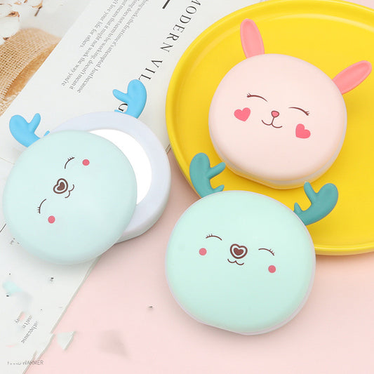 3-in-1 Hand Warmer, Power Bank & LED Makeup Mirror