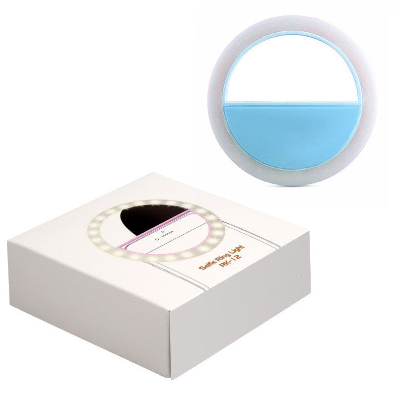 LED Selfie Ring Light – Clip-On Phone Flash for Beauty & Content