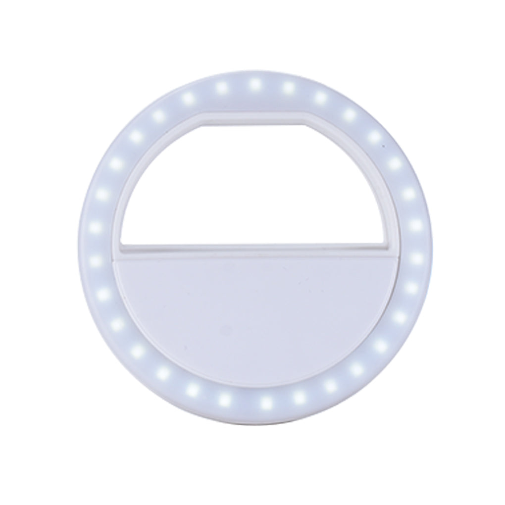 LED Selfie Ring Light – Clip-On Phone Flash for Beauty & Content