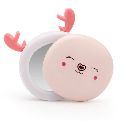 3-in-1 Hand Warmer, Power Bank & LED Makeup Mirror