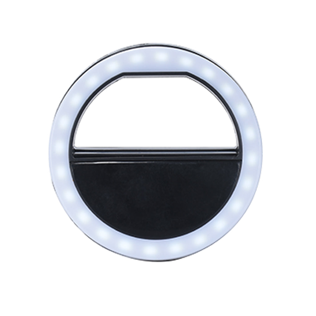 LED Selfie Ring Light – Clip-On Phone Flash for Beauty & Content