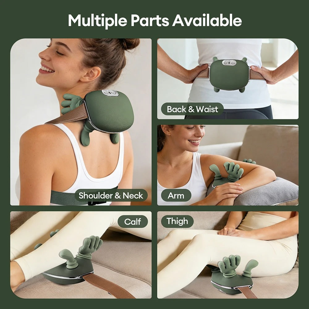 Neck & Shoulder Massager — Wireless 4D Kneading Shawl