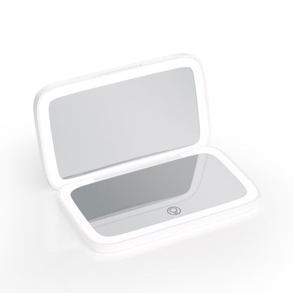 LED Double-Sided Makeup Mirror With Natural Lighting
