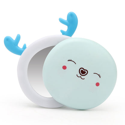 3-in-1 Hand Warmer, Power Bank & LED Makeup Mirror