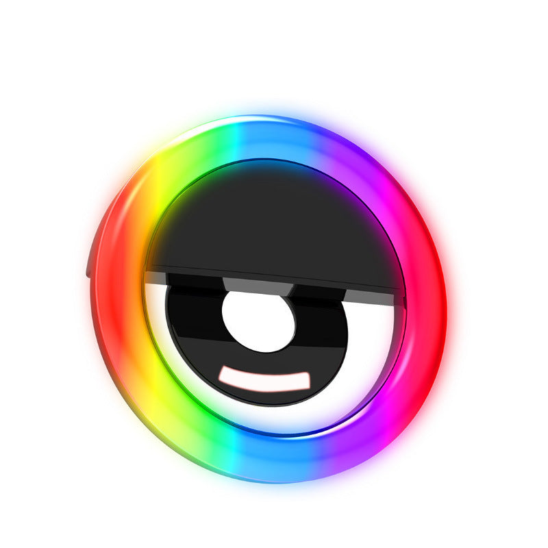 LED Selfie Ring Light – Clip-On Phone Flash for Beauty & Content