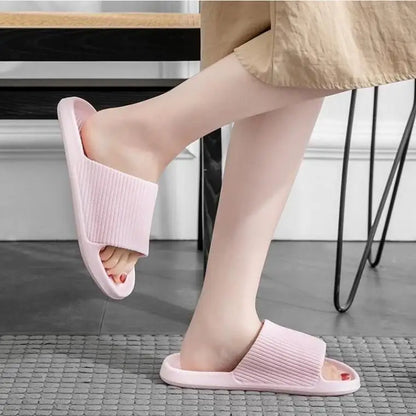 Soft EVA Indoor Slippers – Non-Slip Bathroom & Home Slides