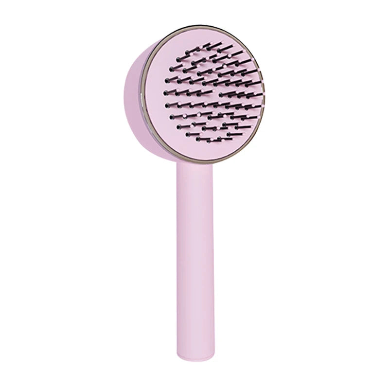 Self-Cleaning Hair Brush – Scalp Massage & Anti-Static