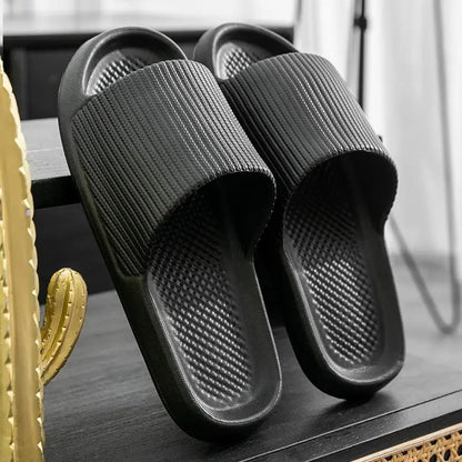 Soft EVA Indoor Slippers – Non-Slip Bathroom & Home Slides