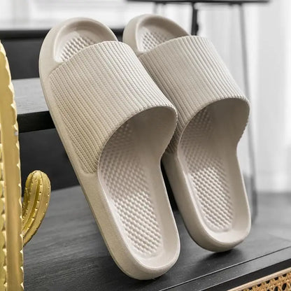 Soft EVA Indoor Slippers – Non-Slip Bathroom & Home Slides