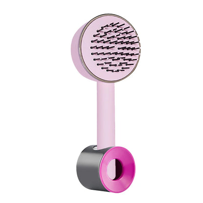 Self-Cleaning Hair Brush – Scalp Massage & Anti-Static