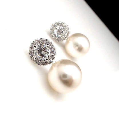Luminous Pearl Drop Earrings