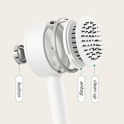 Self-Cleaning Hair Brush – Scalp Massage & Anti-Static
