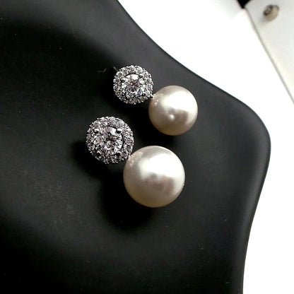 Luminous Pearl Drop Earrings