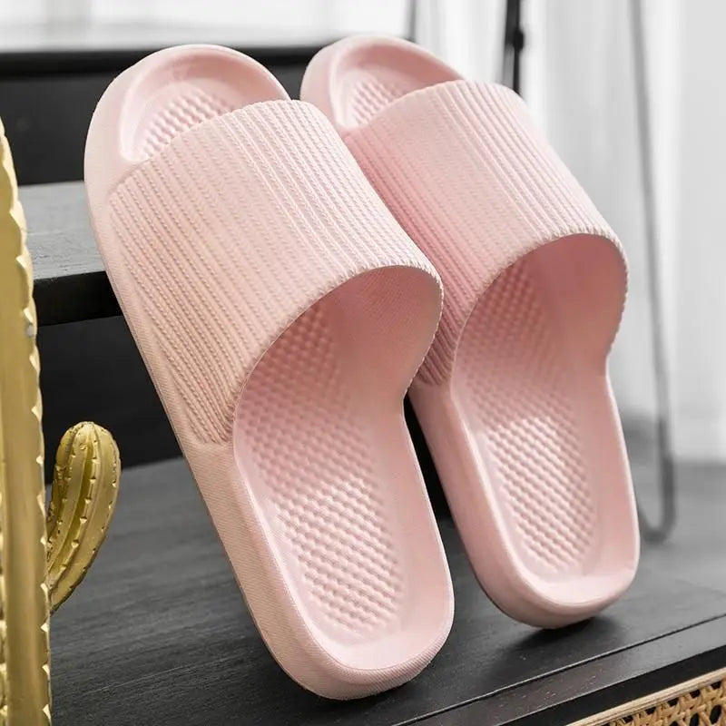 Soft EVA Indoor Slippers – Non-Slip Bathroom & Home Slides