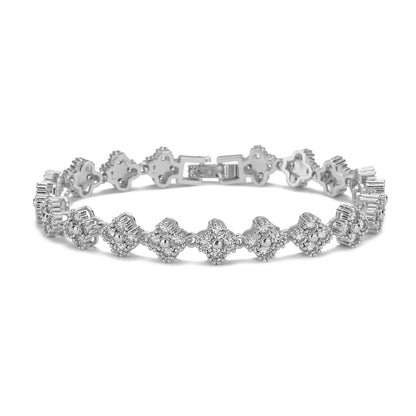 Crystal Flower Bracelet