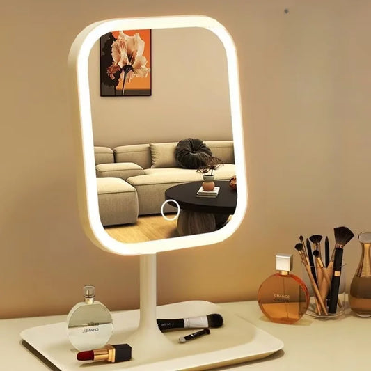 LED Makeup Mirror with Light – Portable Vanity Mirror for Women