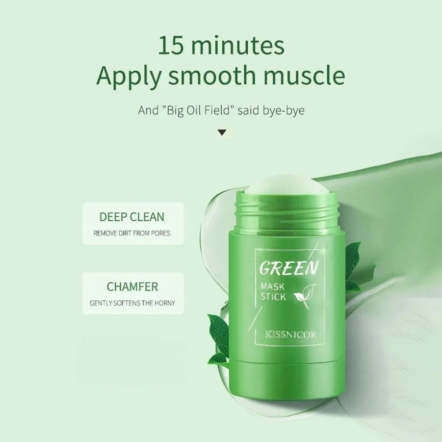 Green Tea Clay Mask – Deep Pore Cleansing & Moisturising