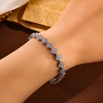 Crystal Flower Bracelet