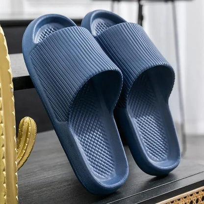 Soft EVA Indoor Slippers – Non-Slip Bathroom & Home Slides