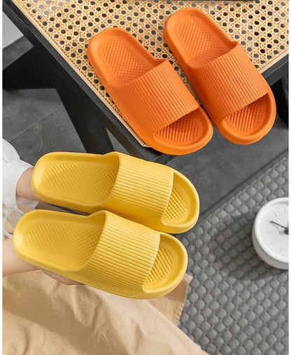 Soft EVA Indoor Slippers – Non-Slip Bathroom & Home Slides