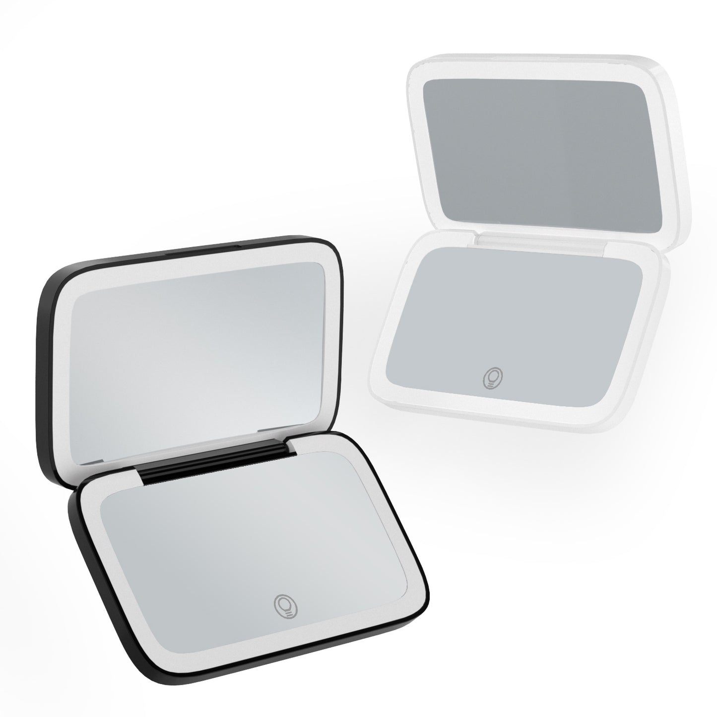 LED Double-Sided Makeup Mirror With Natural Lighting