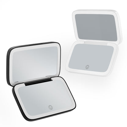 LED Double-Sided Makeup Mirror With Natural Lighting