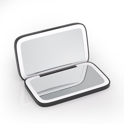 LED Double-Sided Makeup Mirror With Natural Lighting