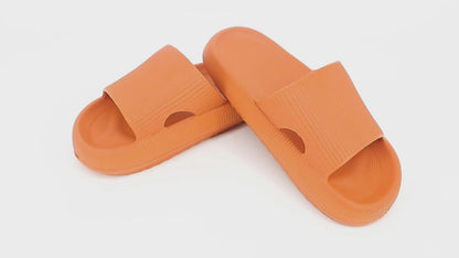 Soft EVA Indoor Slippers – Non-Slip Bathroom & Home Slides